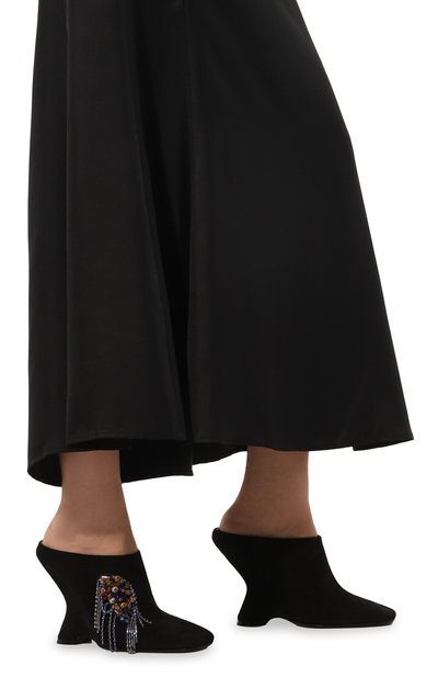 Замшевые мюли DRIES VAN NOTEN, арт. WS242-1418/132, фото 3