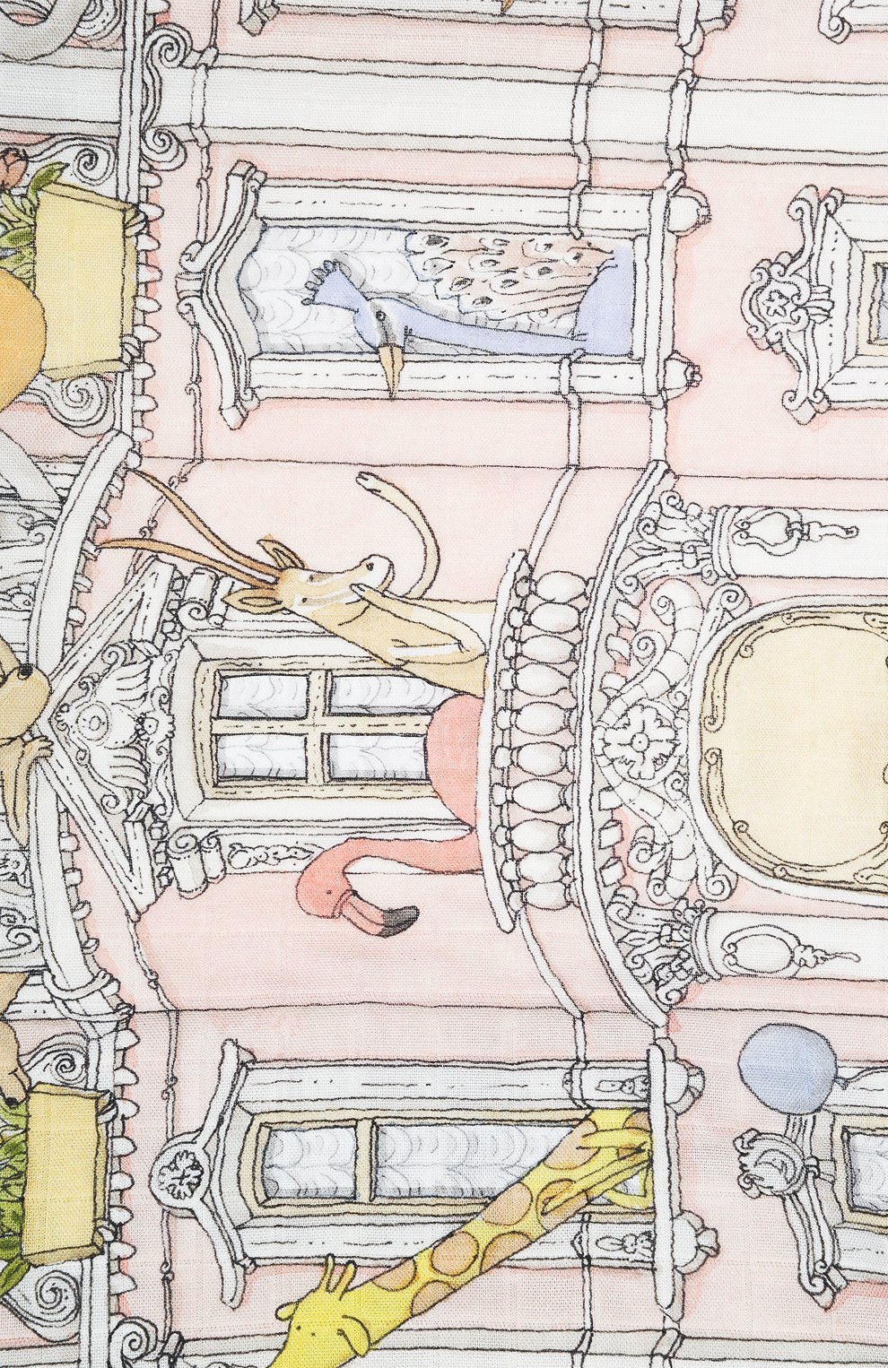 Хлопковая простыня ATELIER CHOUX, арт. FITTED SHEET-M0NCEAU MANSI0N, фото 4