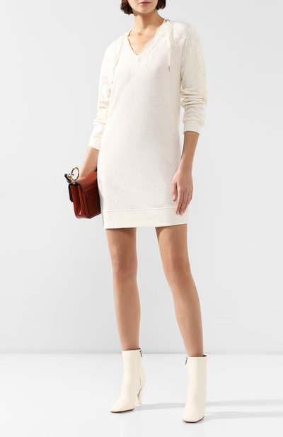 Шерстяное платье ERMANNO ERMANNO SCERVINO бежевого цвета по цене 69400 руб., арт. 45T AB31 PAS, фото 2 Шерстяное платье ERMANNO ERMANNO SCERVINO, арт. 45T AB31 PAS, фото 2