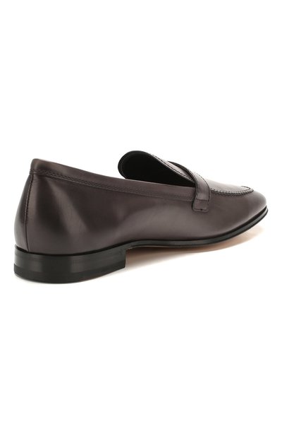 Кожаные лоферы TOD’S темно-синего цвета по цене 72400 руб., арт. XXM86A0CV81NF5, фото 4 Кожаные лоферы TOD’S, арт. XXM86A0CV81NF5, фото 4