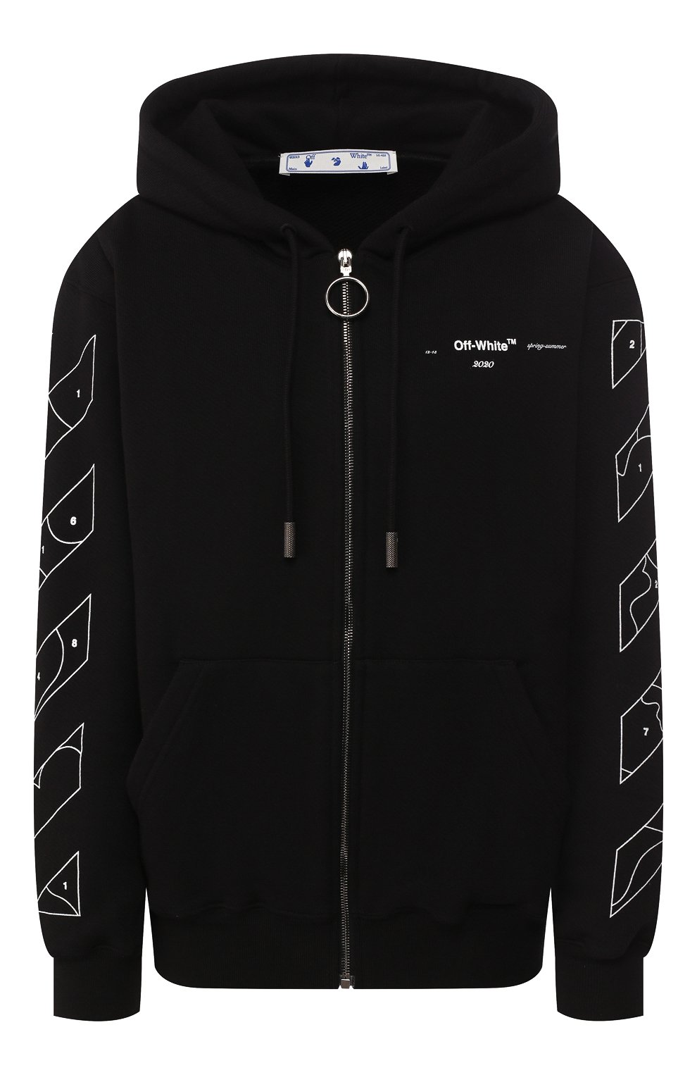 Хлопковая толстовка OFF-WHITE, арт. 0WBE005S20FLE0011001, фото 1