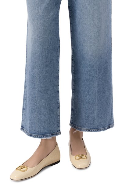 Кожаные балетки vlogo signature VALENTINO, арт. 9W2S0PI8/LUR, фото 2