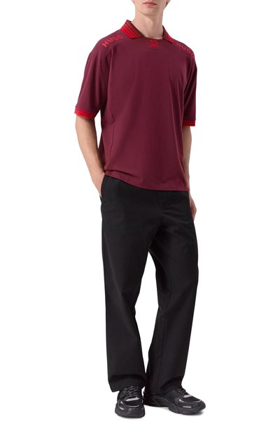 Хлопковое поло hugo x rb HUGO, арт. 50542772, фото 2