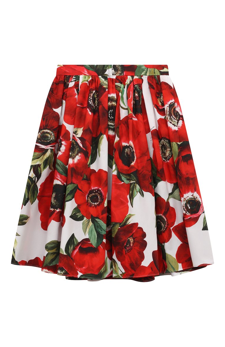 Хлопковая юбка DOLCE & GABBANA, арт. L54I94/HS5Q4/8-12+, фото 1