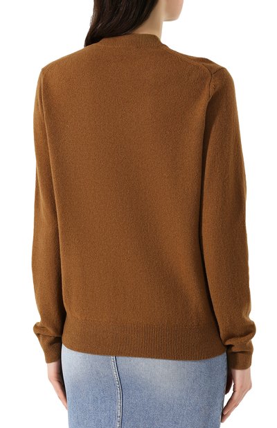 Шерстяной пуловер ACNE STUDIOS коричневого цвета по цене 39050 руб., арт. C60016/W, фото 4 Шерстяной пуловер ACNE STUDIOS, арт. C60016/W, фото 4