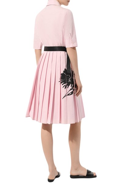 Хлопковое платье PRADA, арт. P3E45R-1YWK-F0UH3-211, фото 4