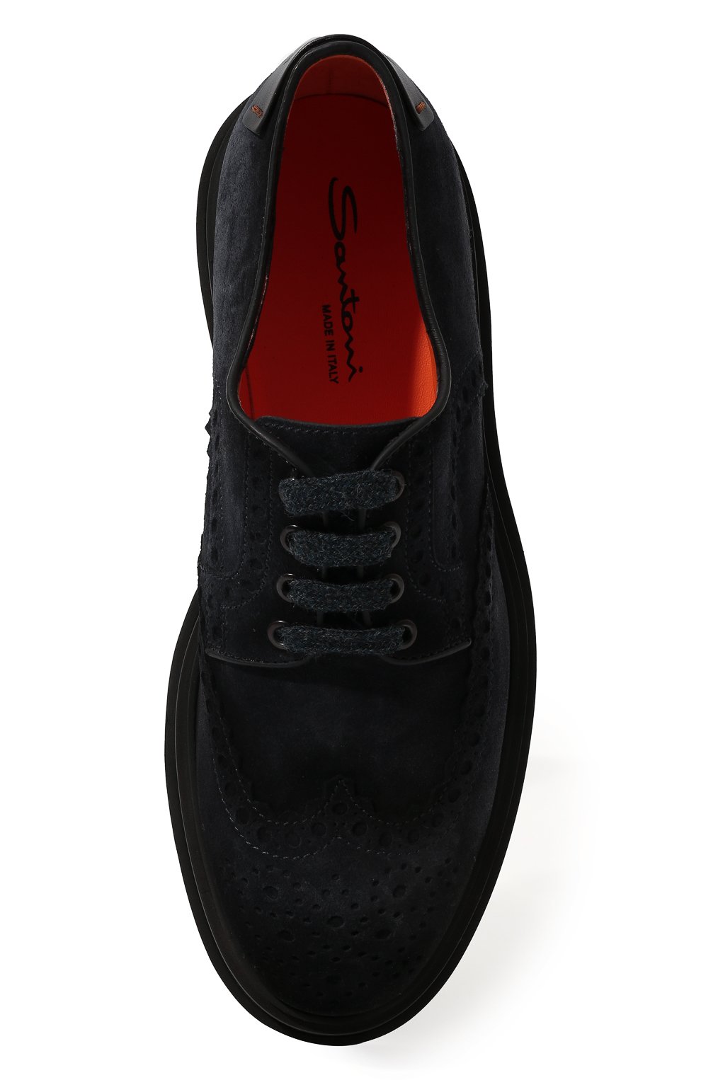 Замшевые дерби milano SANTONI, арт. MGMI17800JK4EGXXU60, фото 6
