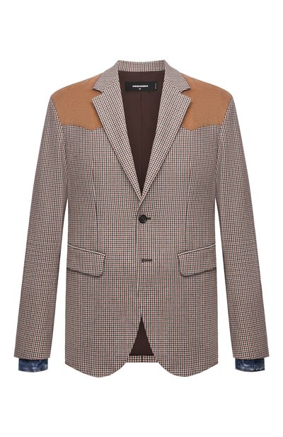 Пиджак из шерсти и вискозы DSQUARED2, арт. S74BN1083/S54011, фото 1