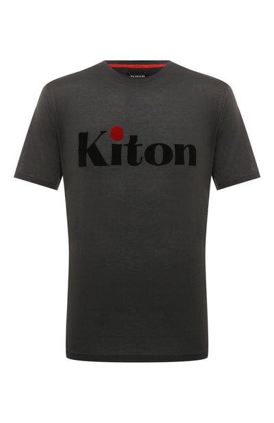 Мужская хлопковая футболка KITON, арт. UMK0490