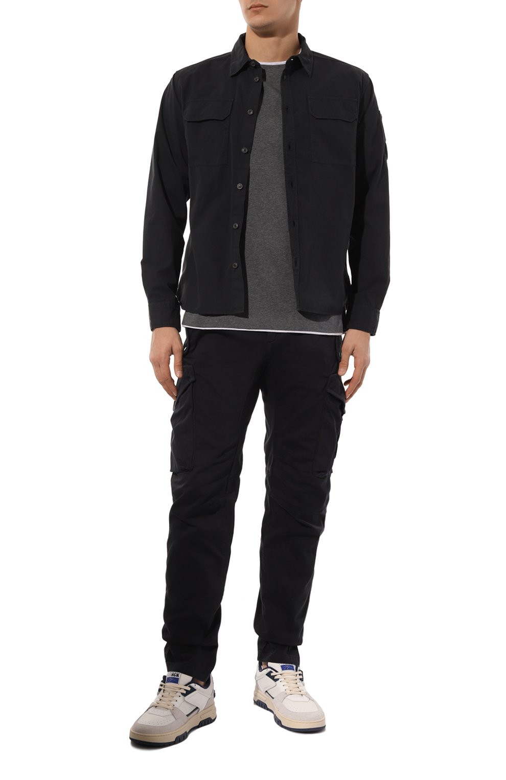 Хлопковые брюки-карго C.P. COMPANY, арт. 16CMPA058A005694G, фото 2