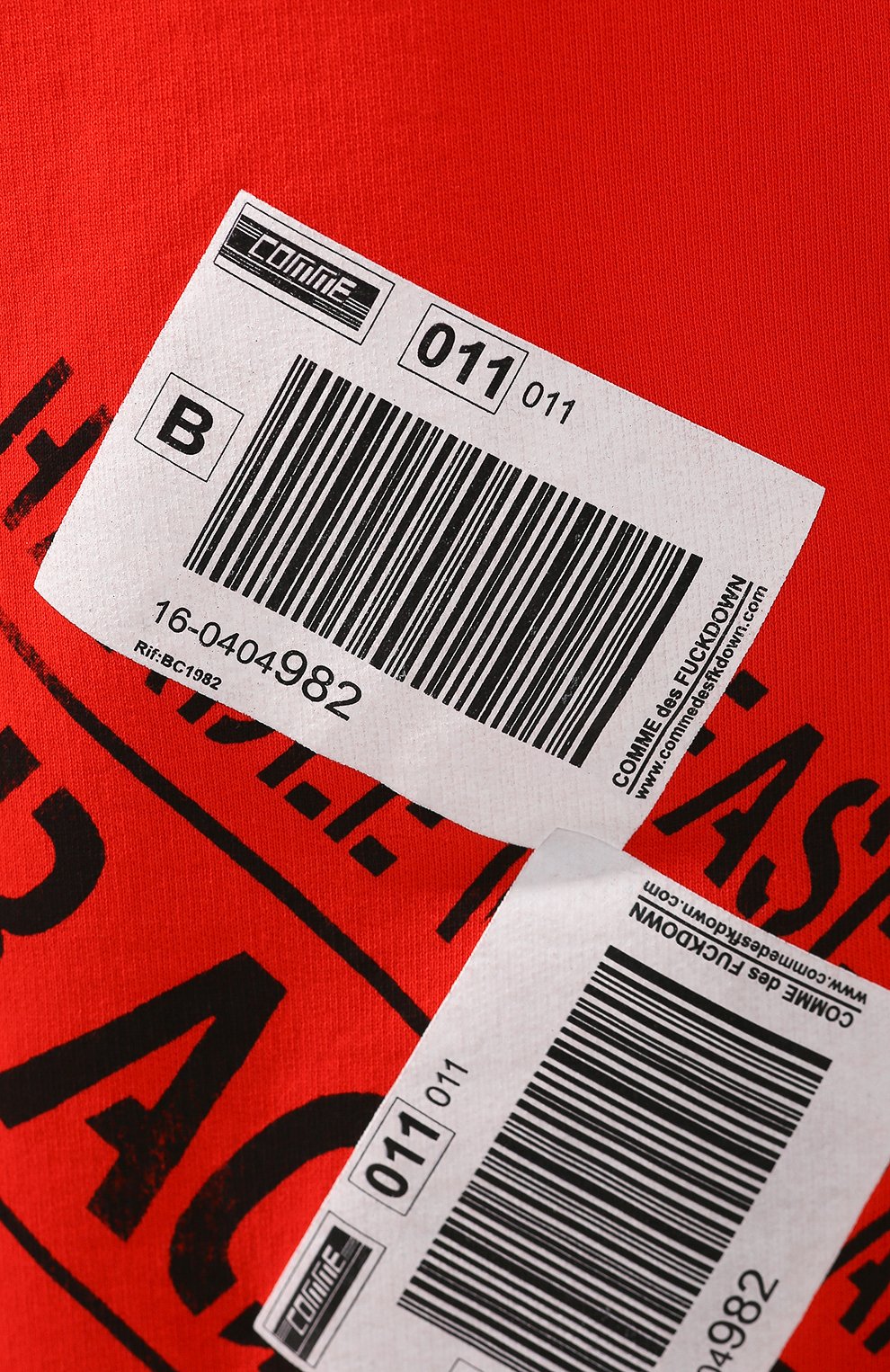 Хлопковые шорты COMME DES FUCKDOWN, арт. CDFU402, фото 5