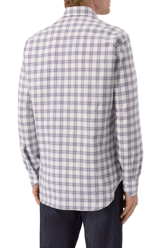 Рубашка из хлопка и кашемира MVST M0RBIDA_SP0RT/ALBERT0/SP0RT/542-C0TT0N/CASHMERE Разноцветный  M0RBIDA_SP0RT/ALBERT0/SP0RT/542-C0TT0N/CASHMERE Фото 4