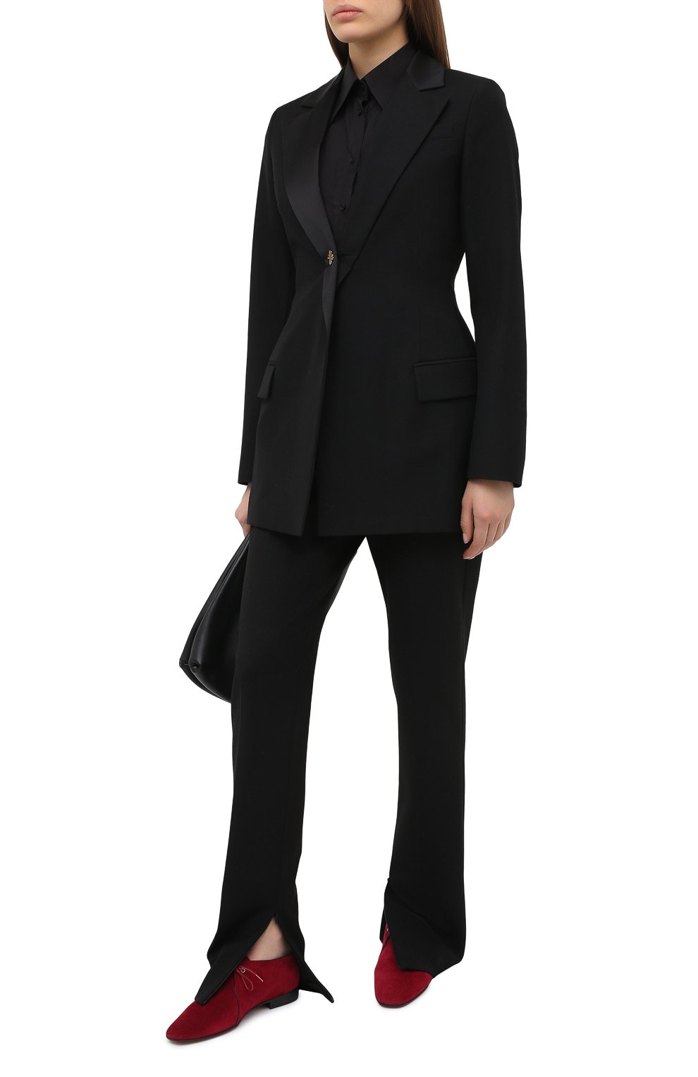 Замшевые дерби GIORGIO ARMANI красного цвета по цене 105000 руб., арт. X1C210/X0101, фото 2 Замшевые дерби GIORGIO ARMANI, арт. X1C210/X0101, фото 2