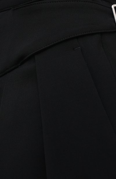 Брюки из вискозы и шерсти REDVALENTINO черного цвета по цене 35700 руб., арт. UR0RBD40/WBP, фото 5 Брюки из вискозы и шерсти REDVALENTINO, арт. UR0RBD40/WBP, фото 5
