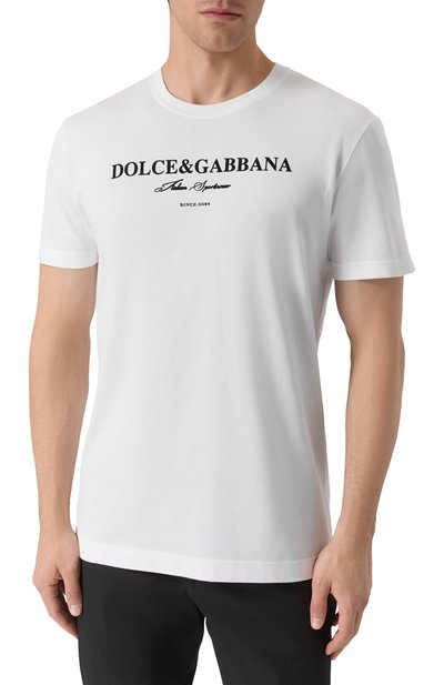 Хлопковая футболка DOLCE & GABBANA, арт. G8RN8T/G709Y, фото 3