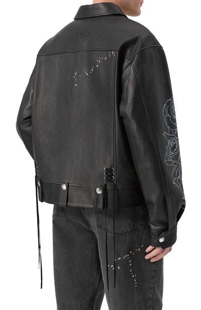 Кожаная куртка DOMREBEL, арт. M R0SES/LEATHER BL0US0N, фото 4