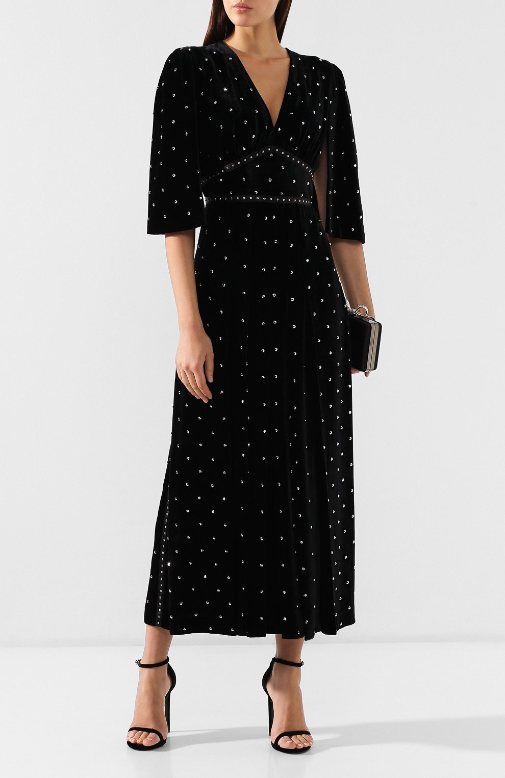 Бархатное платье FENDI, арт. FD9834 A5H6, фото 2