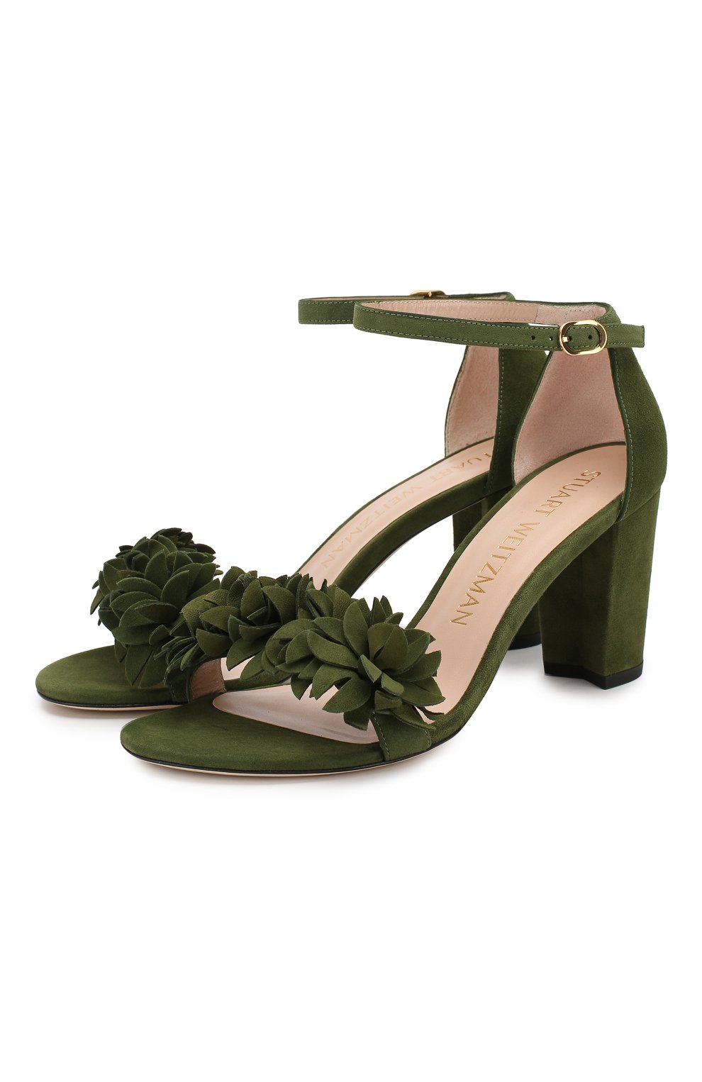 Замшевые босоножки STUART WEITZMAN, арт. S6137, фото 1