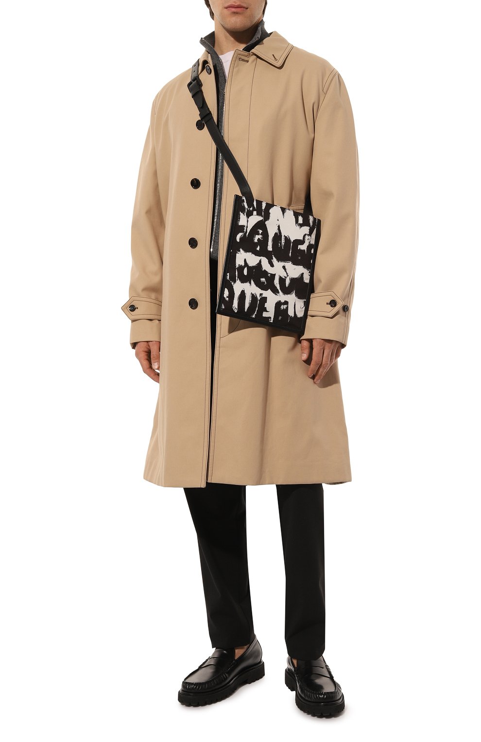 Текстильная сумка ALEXANDER MCQUEEN, арт. 704314 1AAHF, фото 6