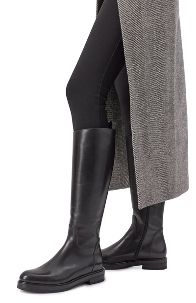 Кожаные сапоги KITON, арт. D56806N0102401, фото 3