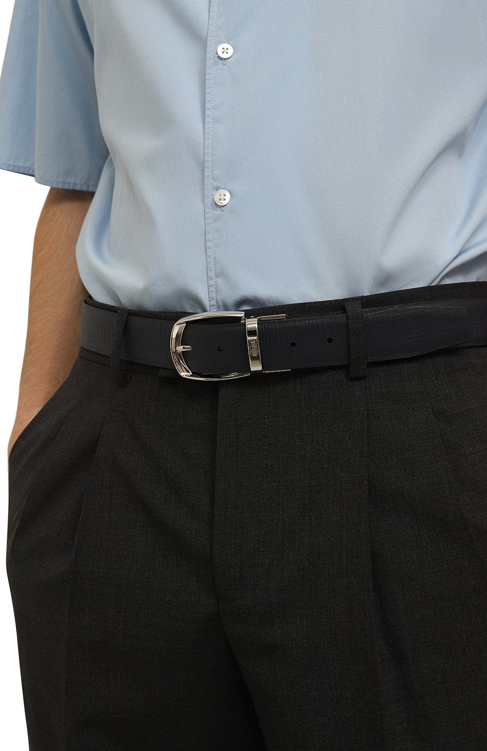 Двусторонний ремень ZEGNA, арт. B004PZ-LHJAC, фото 3