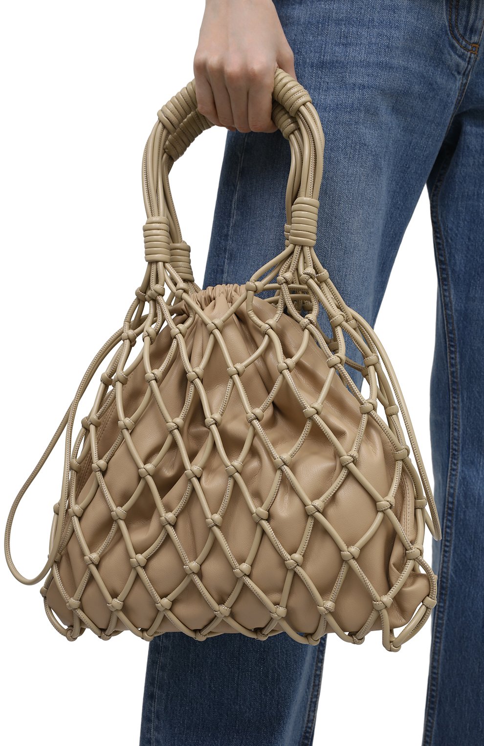 Сумка naiya NANUSHKA, арт. NAIYA_BUTTER_VEGAN LEATHER MACRAME, фото 2