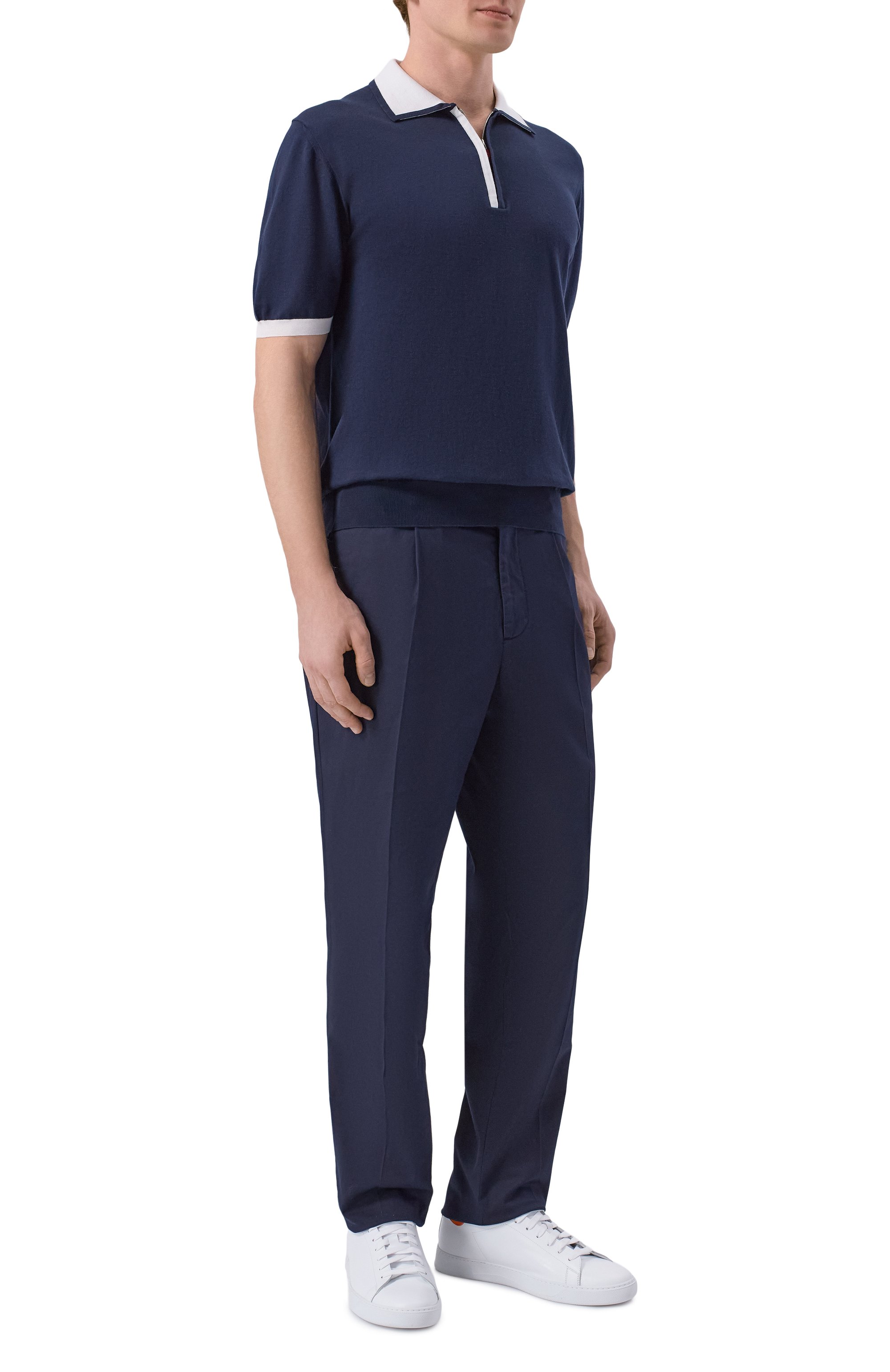 Хлопковое поло KITON, арт. UMK0571, фото 2