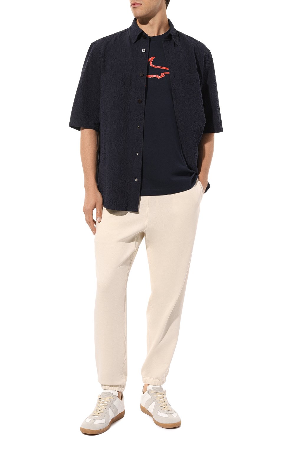 Хлопковая футболка PAUL&SHARK, арт. 12311633, фото 2