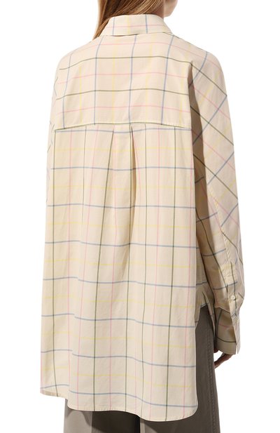 Хлопковая рубашка TOTEME, арт. 243-WRT2522-FB0203, фото 4