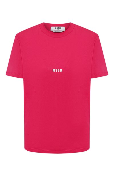 Женская хлопковая футболка MSGM, арт. 2842MDM100 207498