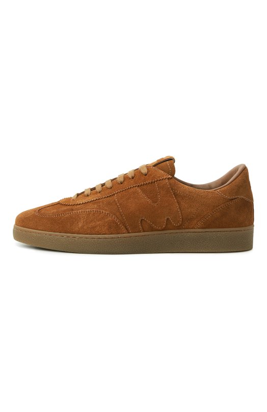 Замшевые кеды MSGM 3940MS021/996 Бежевый  3940MS021/996 Фото 4