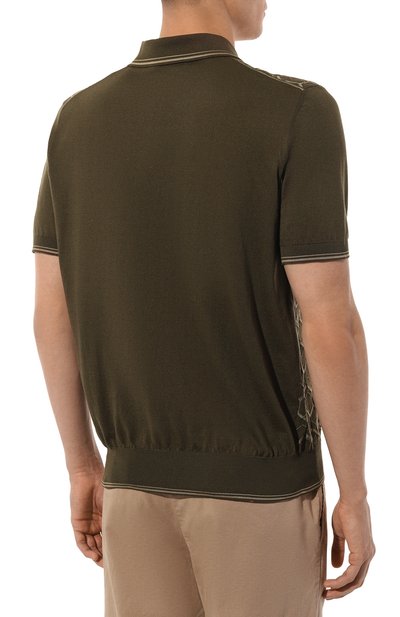 Поло из хлопка и шелка STEFANO RICCI, арт. K818068P31/F24173, фото 4