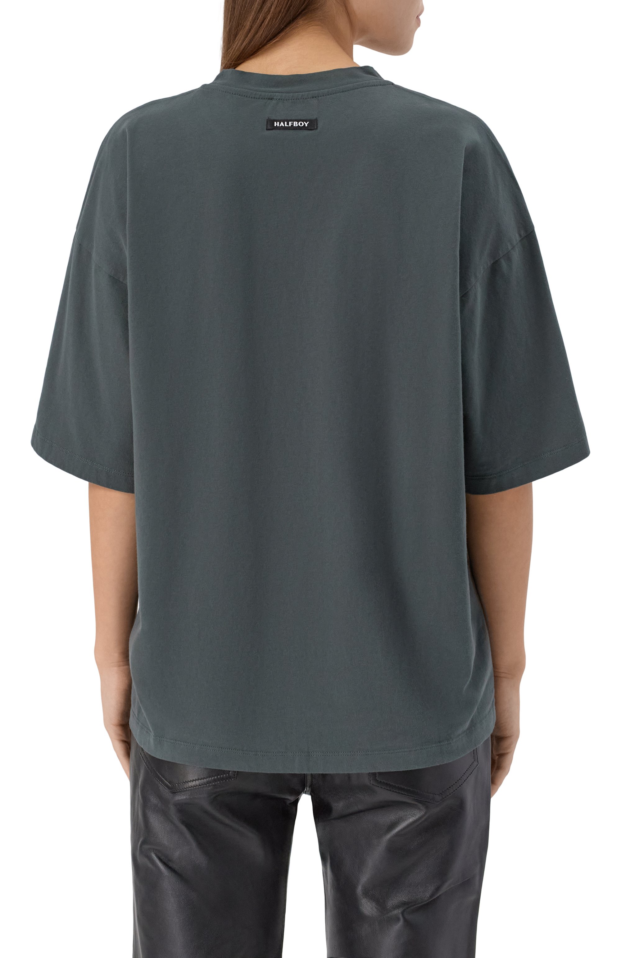 Хлопковая футболка HALFBOY, арт. HF251WT028, фото 4