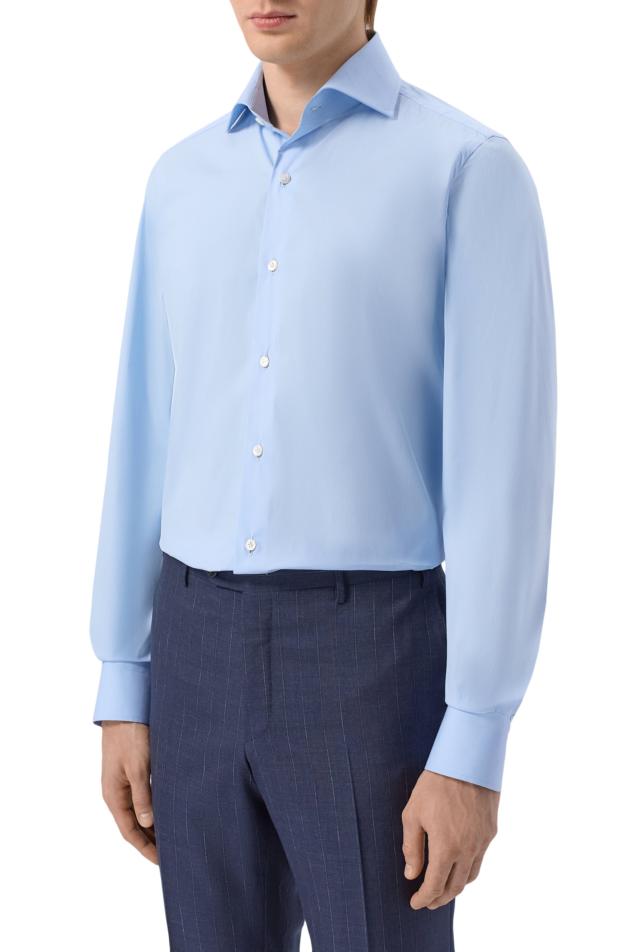 Хлопков ая сорочка FINAMORE 1925, арт. NAP0LI 1 EDUARD0 Z N/P6082, фото 3