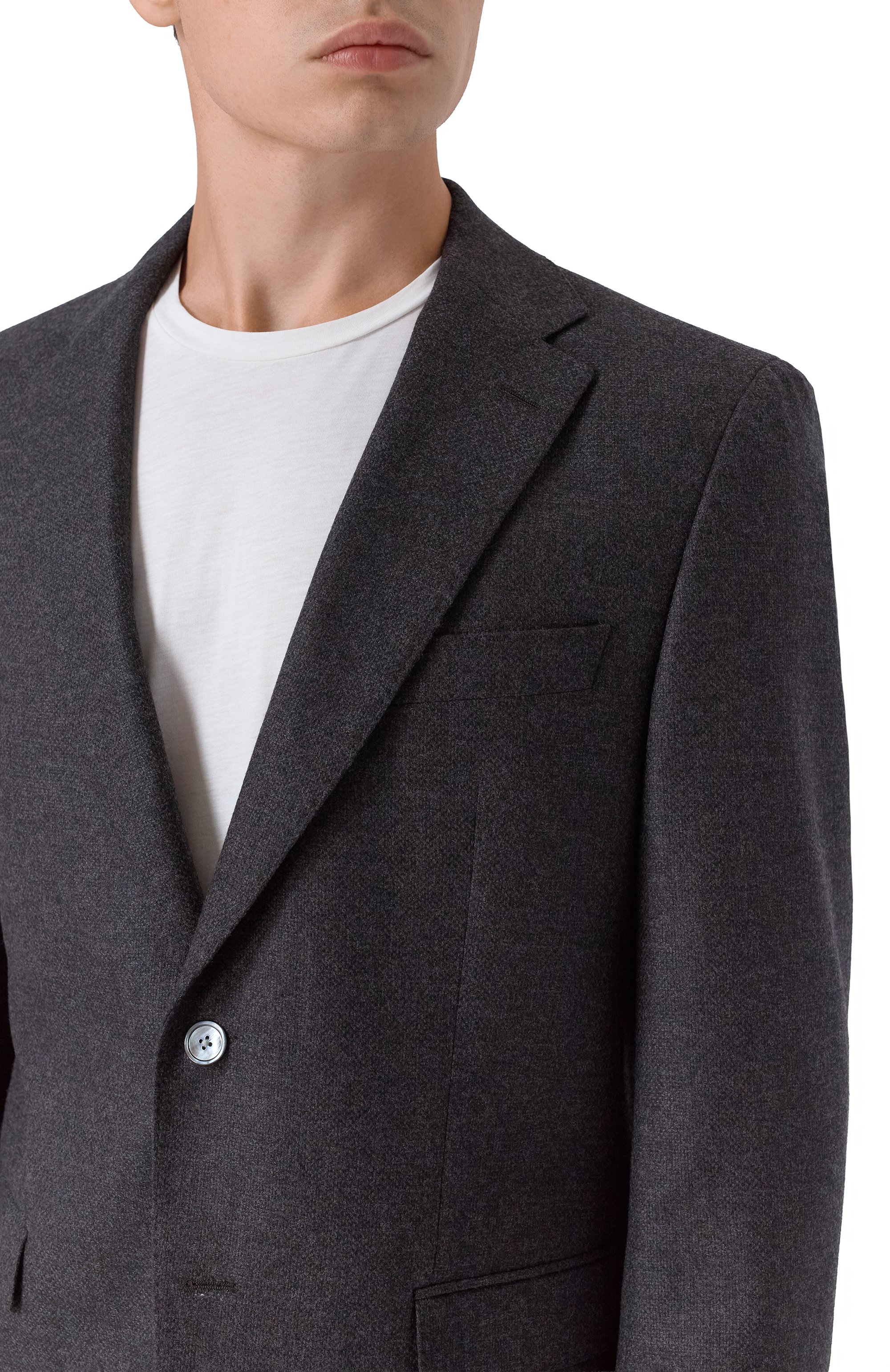 Пиджак из шерсти и кашемира BOSS, арт. 50551573, фото 6