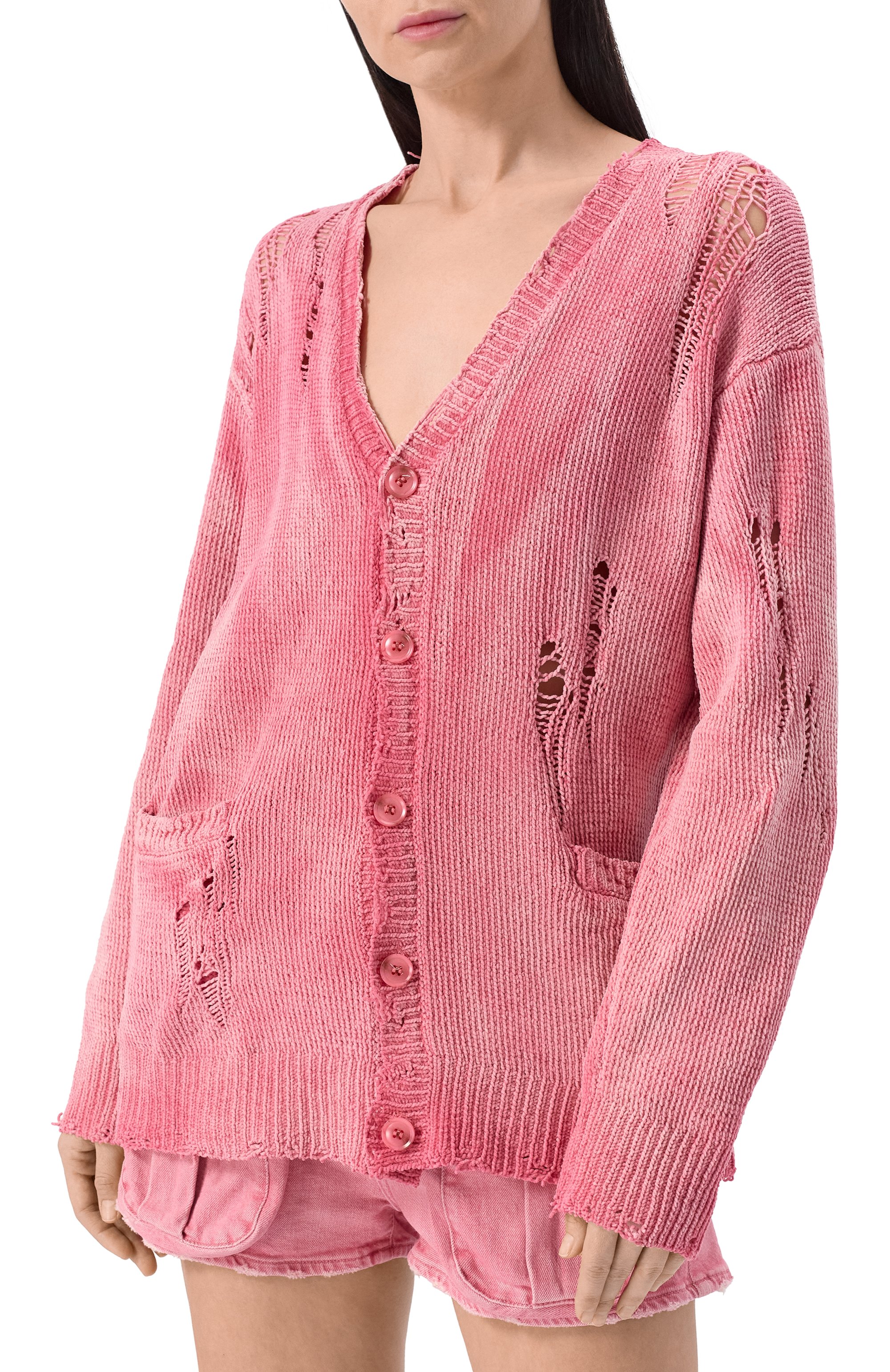 Хлопковый кардиган R13, арт. R13WY237-Y201B, фото 3