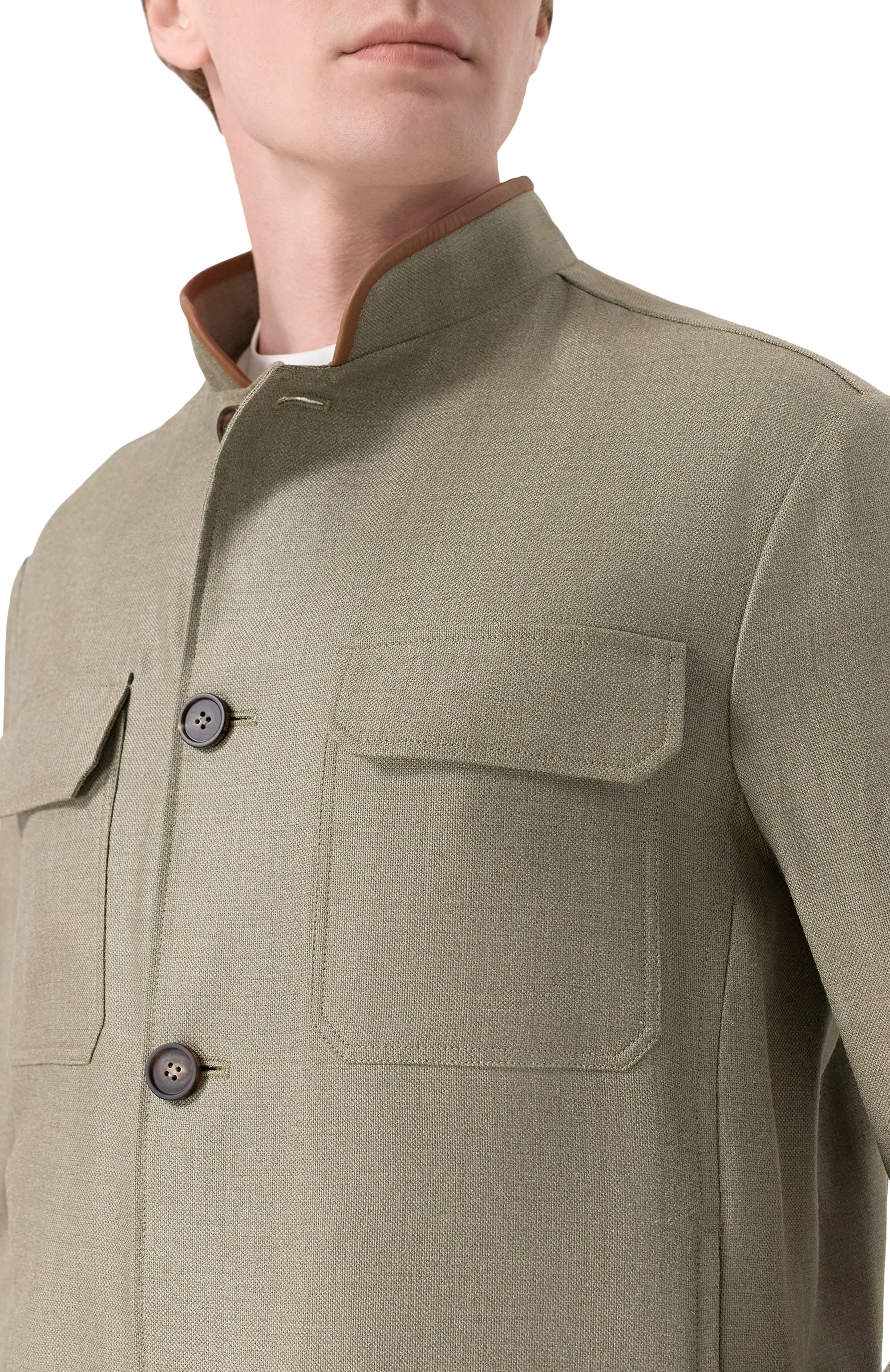 Бомбер из шелка и шерсти STEFANO RICCI, арт. M7J6100110/KL003U, фото 5