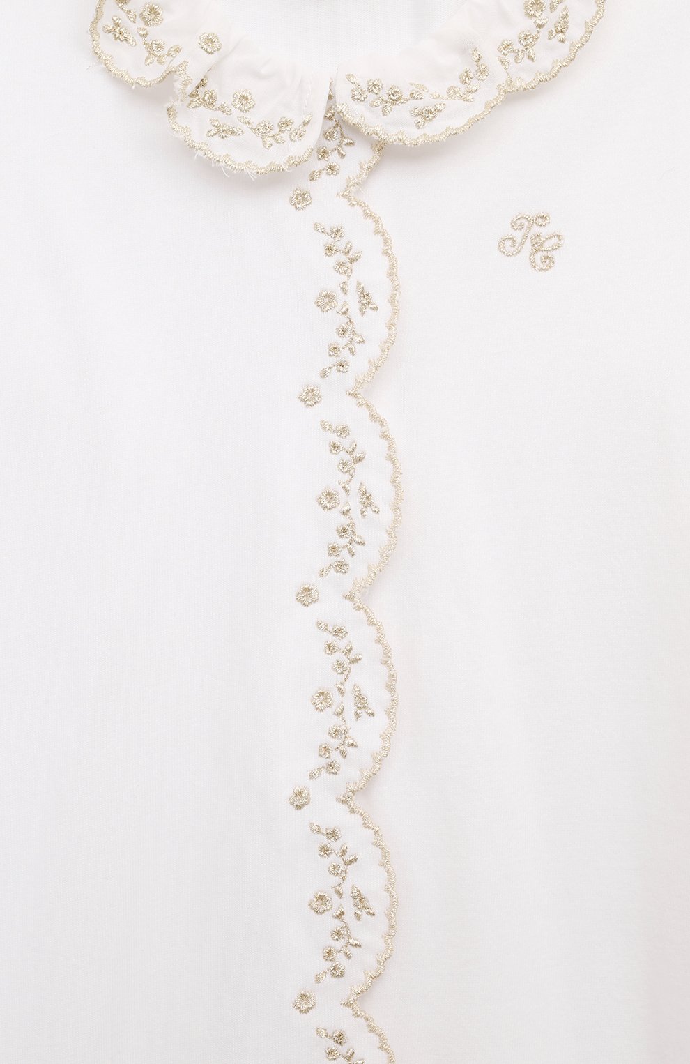 Хлопковый комбинезон TARTINE ET CHOCOLAT белого цвета по цене 9900 руб., арт. TZ54170, фото 3 Хлопковый комбинезон TARTINE ET CHOCOLAT, арт. TZ54170, фото 3