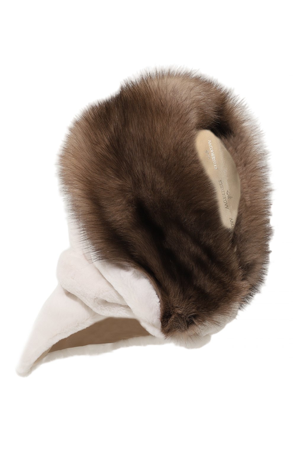 Меховая косынка из норки и соболя VICTORIA KUSENKOVA, арт. 041713631032, фото 1