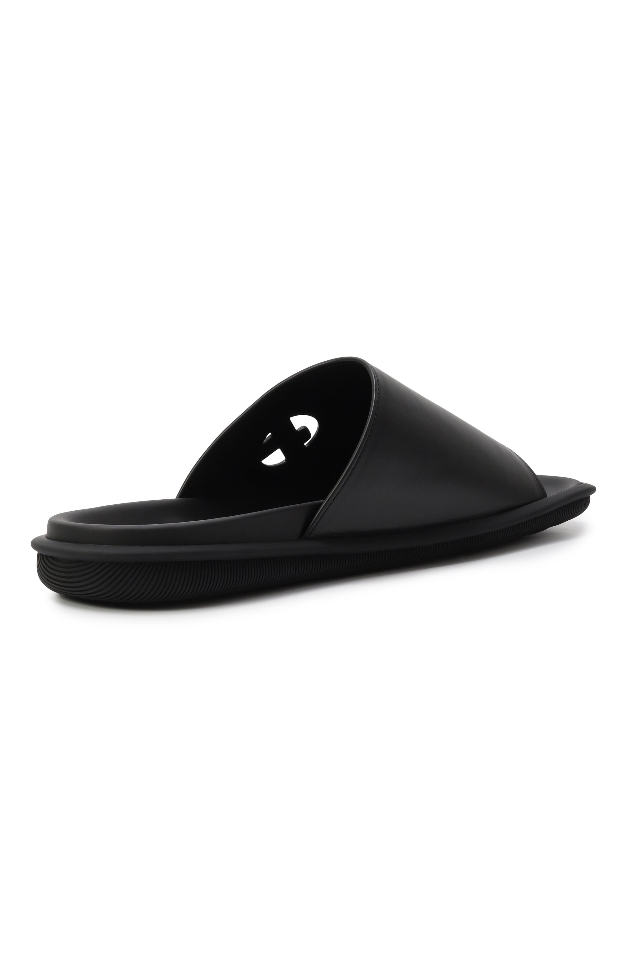 Кожаные шлепанцы GIORGIO ARMANI, арт. X2P097/XF731, фото 5