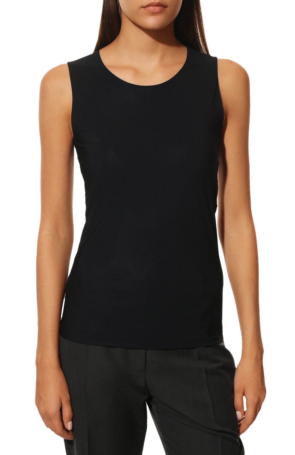 Топ JIL SANDER черного цвета по цене 26350 руб., арт. JSWQ705036-WQ477108, фото 3 Топ JIL SANDER, арт. JSWQ705036-WQ477108, фото 3