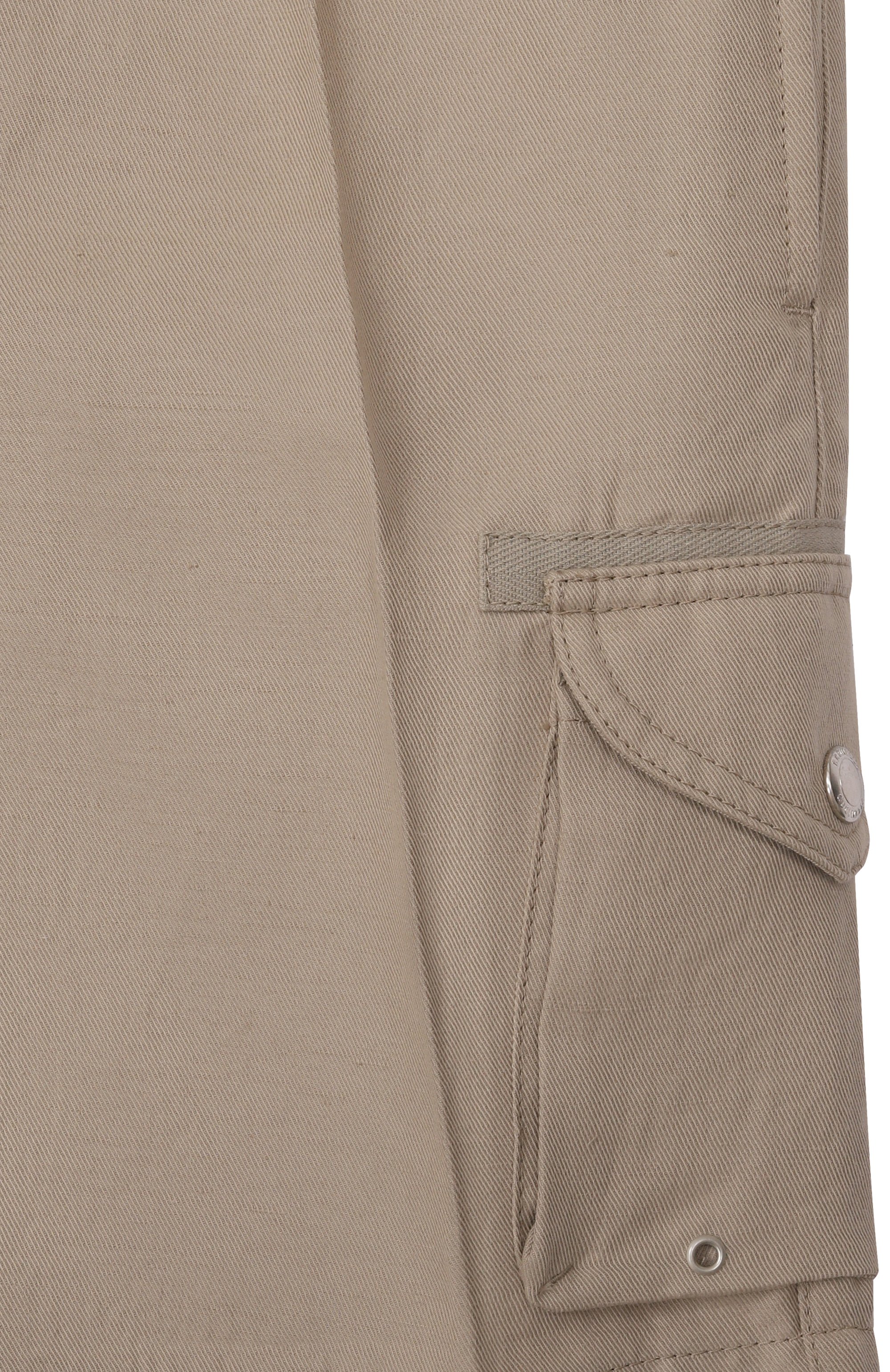 Шорты изо льна и хлопка BRUNELLO CUCINELLI, арт. BH255P909B, фото 3