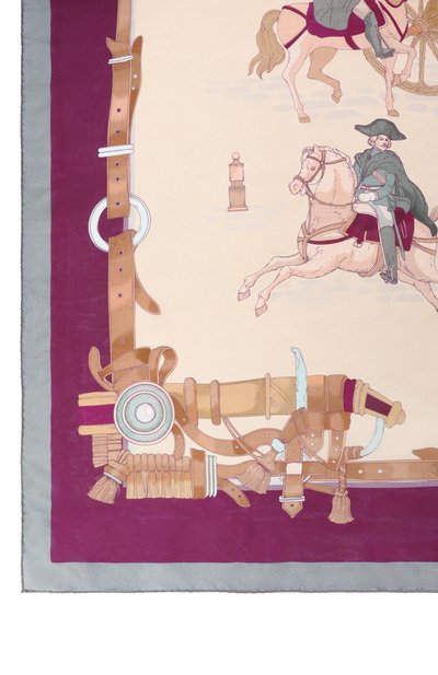 Шелковая шаль царский выезд GOURJI, арт. 91169037/62108, фото 4