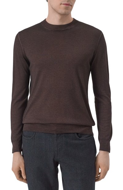 Джемпер из кашемира и шелка ZILLI, арт. KHMN01M0330VCLD00, фото 3