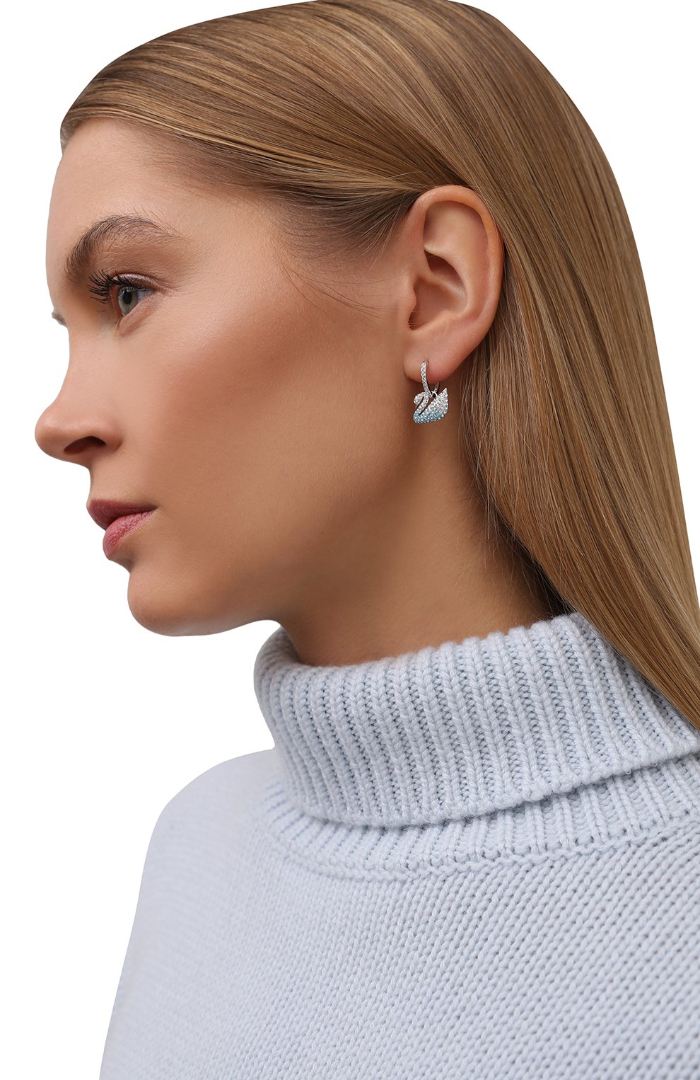 Серьги iconic swan  SWAROVSKI, арт. 5512577, фото 2