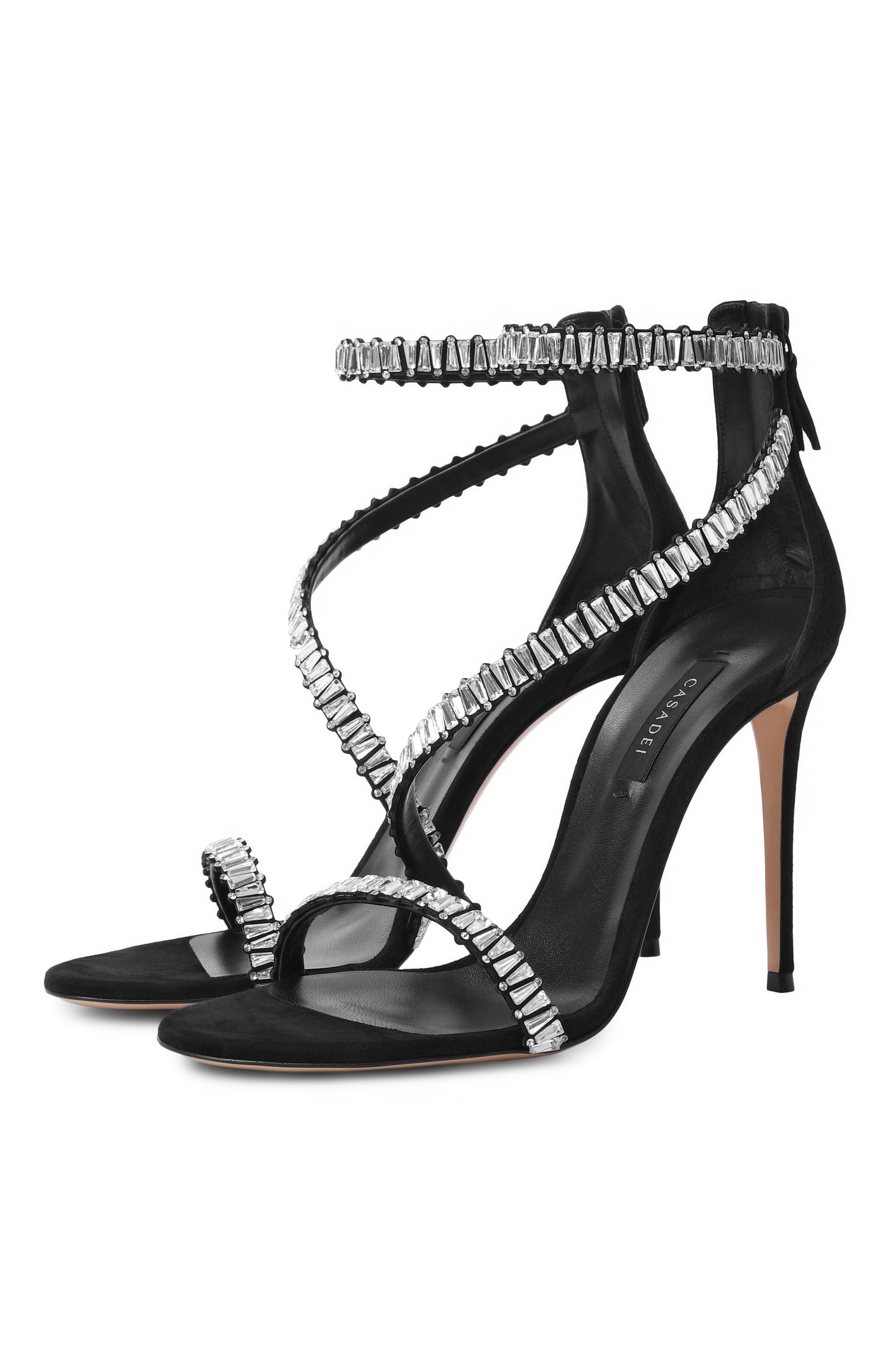 Текстильные босоножки julia heaven 100 CASADEI, арт. 1L491C1001/T0596, фото 1