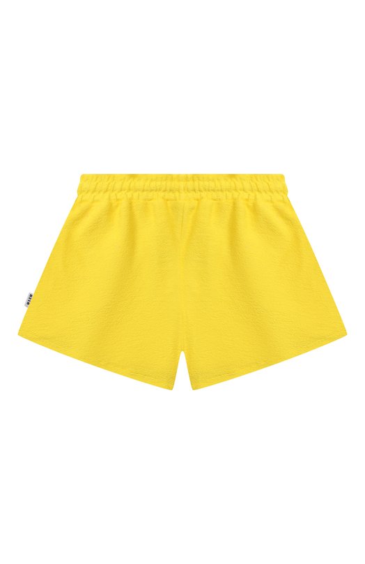 Хлопковые шорты MSGM kids Жёлтый, фото 2