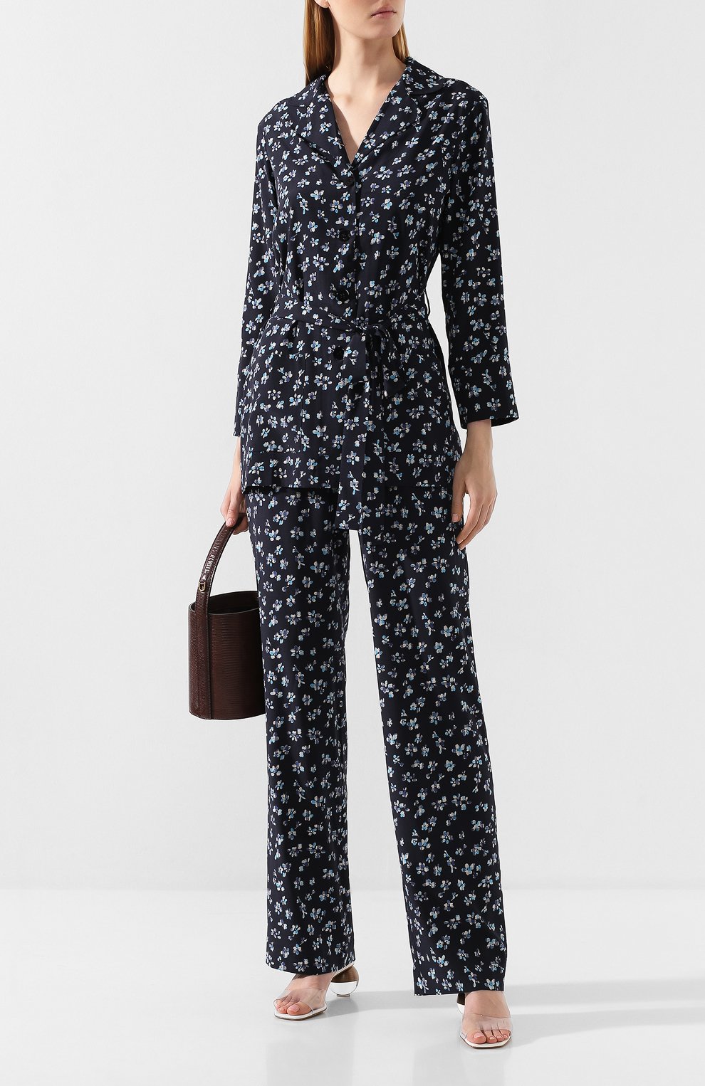 Шелковые брюки POUSTOVIT, арт. w20P-7606, фото 2