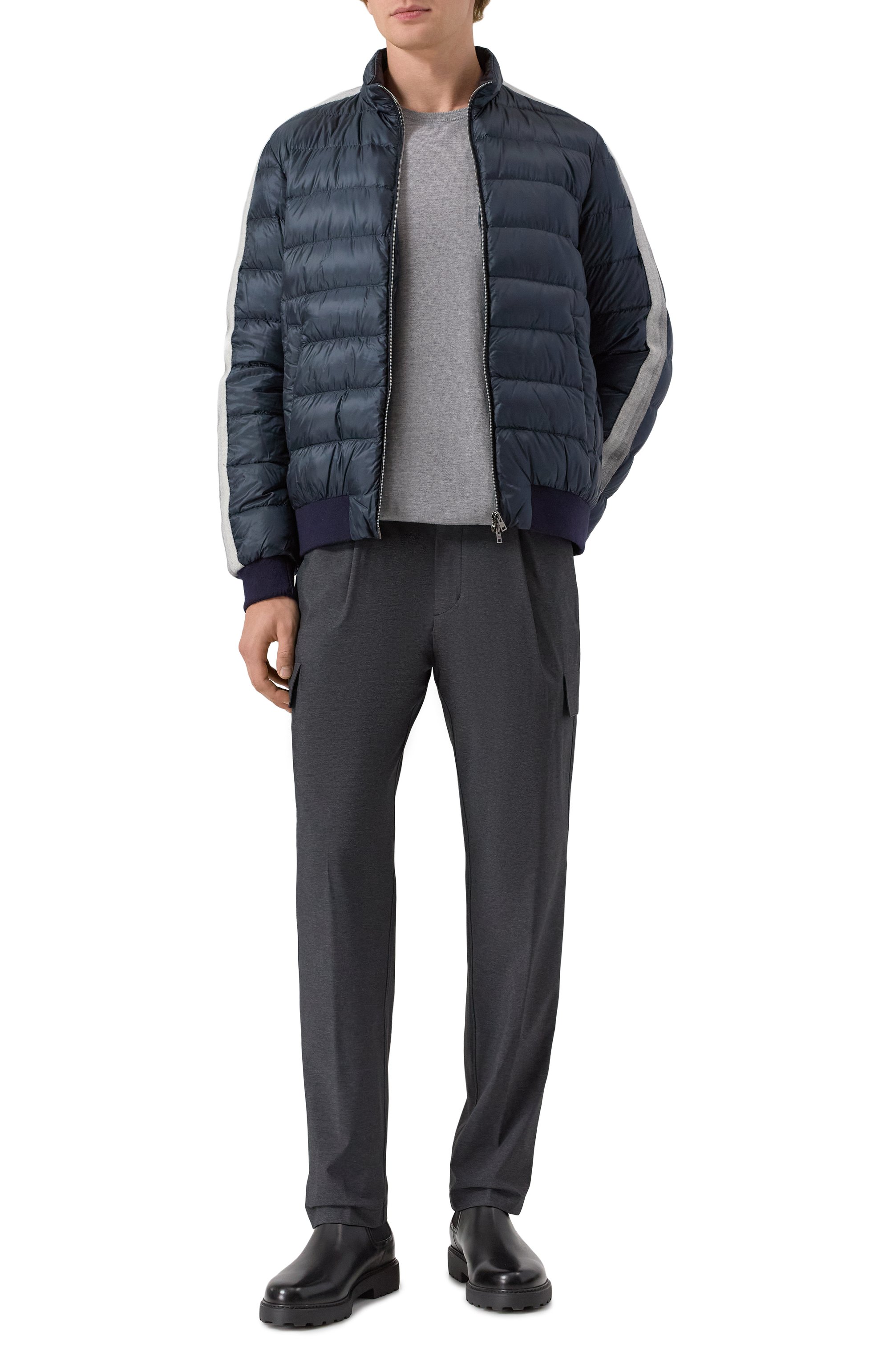 Пуховый бомбер HERNO, арт. PI00104UR/12020Z, фото 2