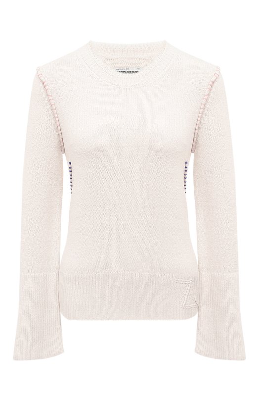 

Свитер из шелка и хлопка Zadig and Voltaire, Кремовый